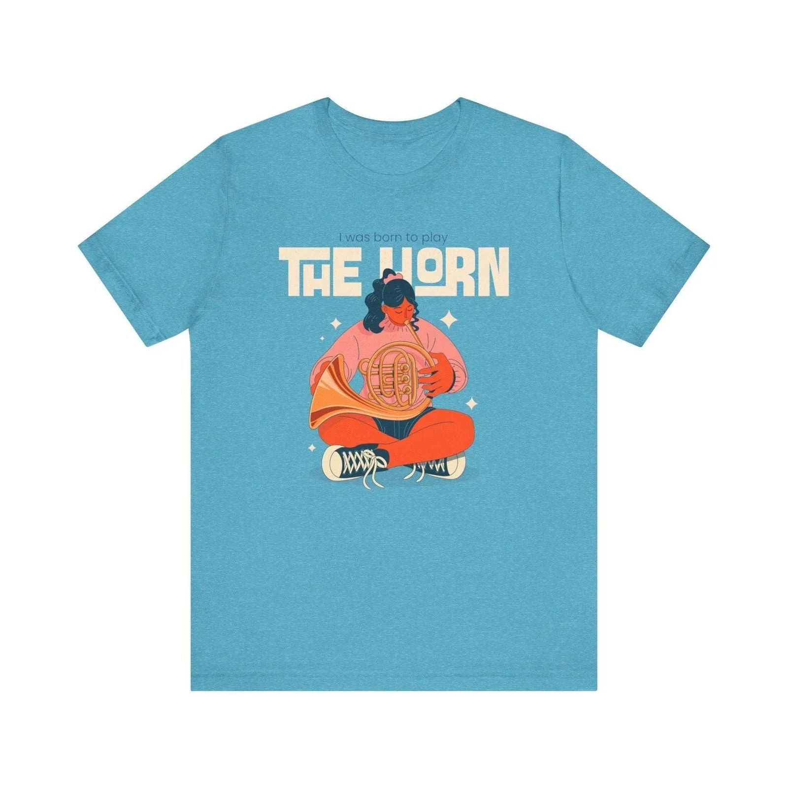 Band Born to Play the Horn T Shirt