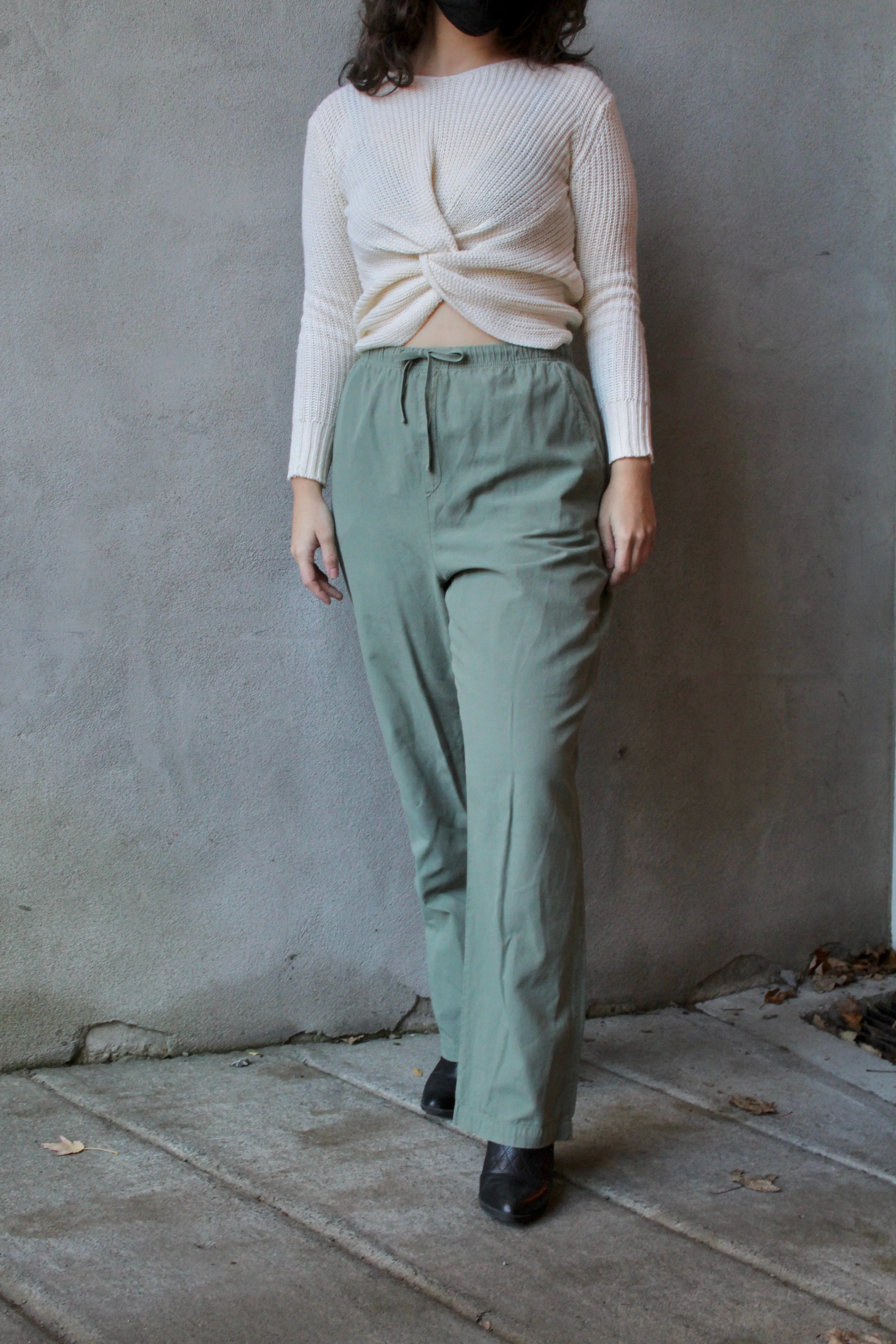 Comfy Sage Classic 90s Pants M-XL