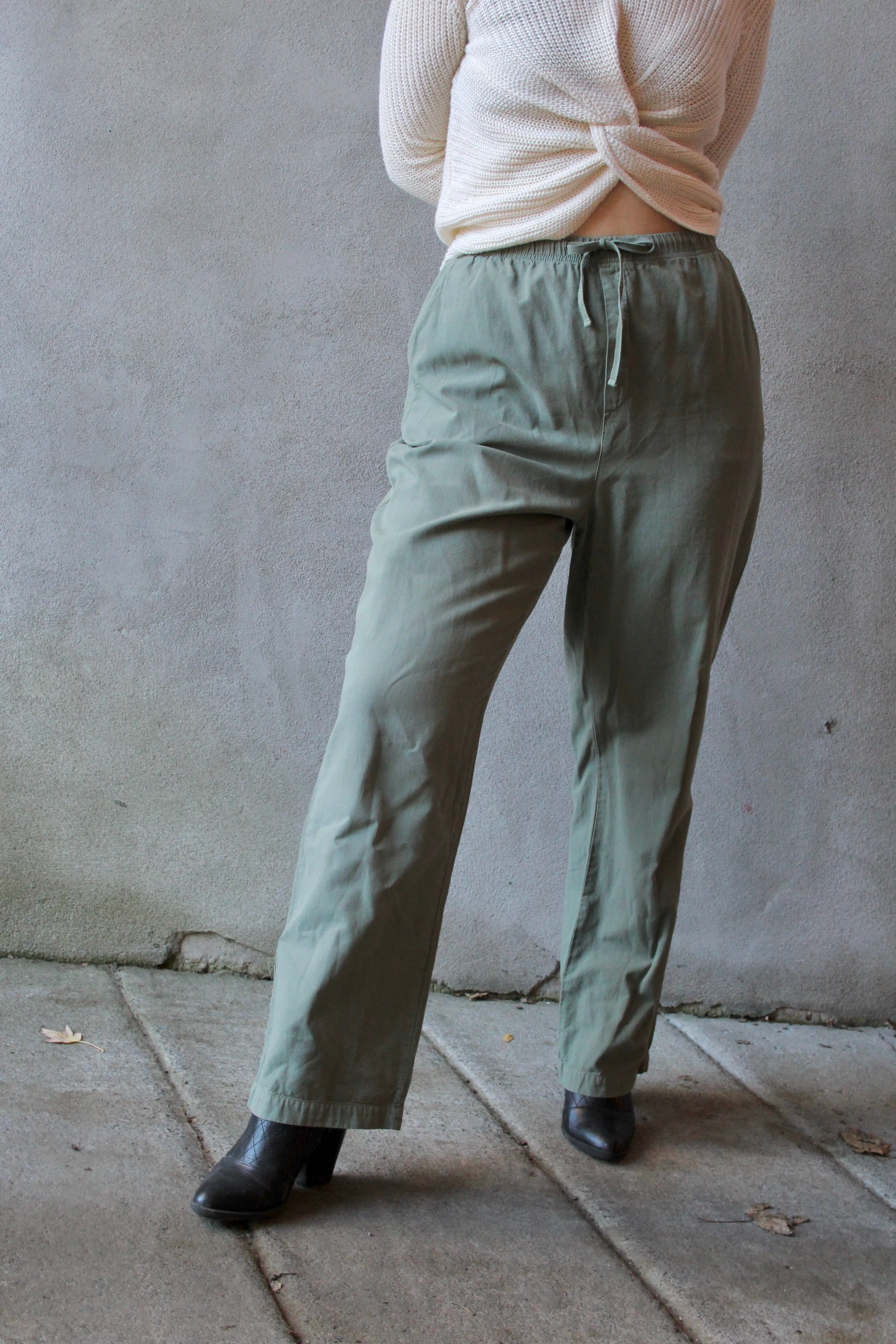 Comfy Sage Classic 90s Pants M-XL