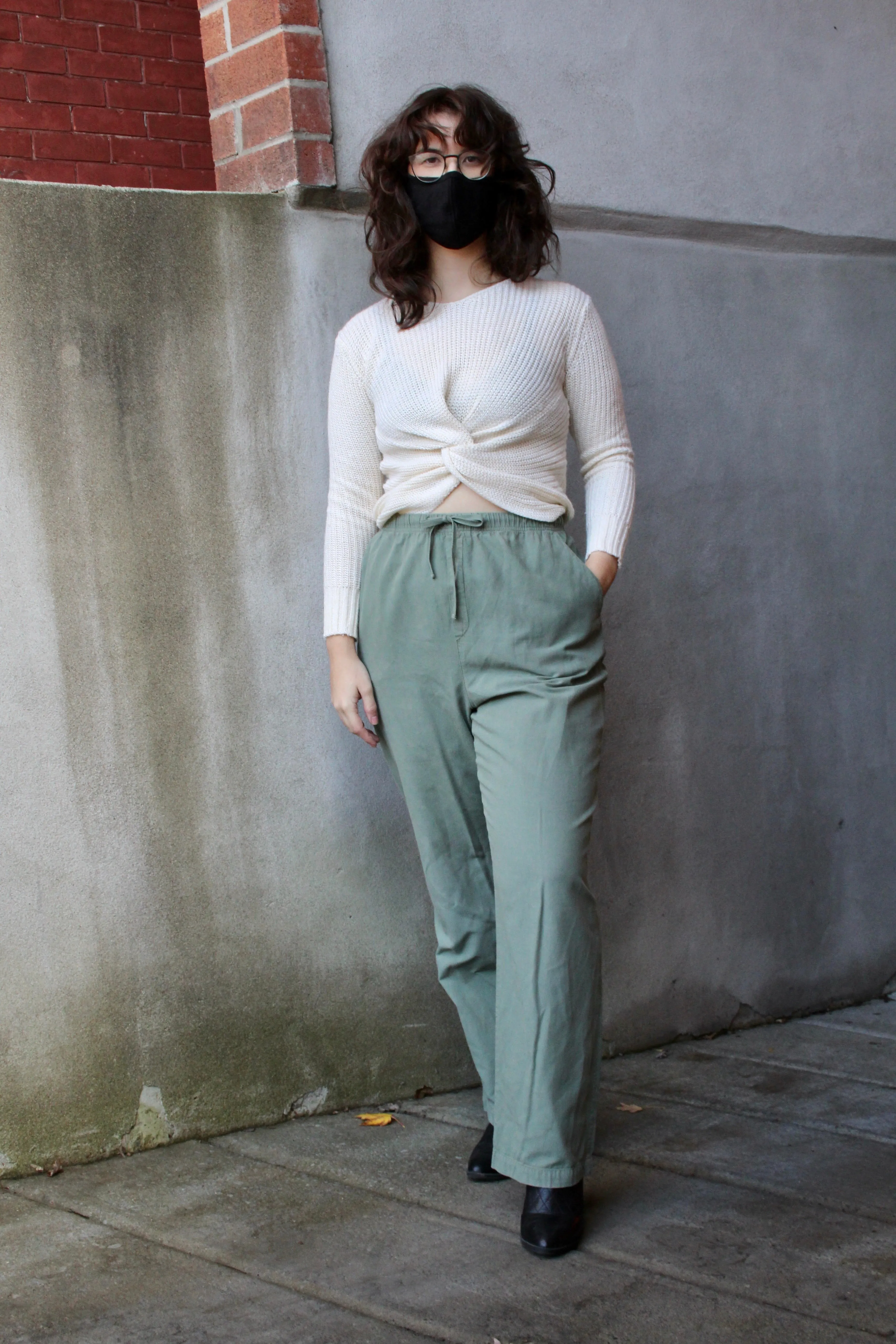 Comfy Sage Classic 90s Pants M-XL