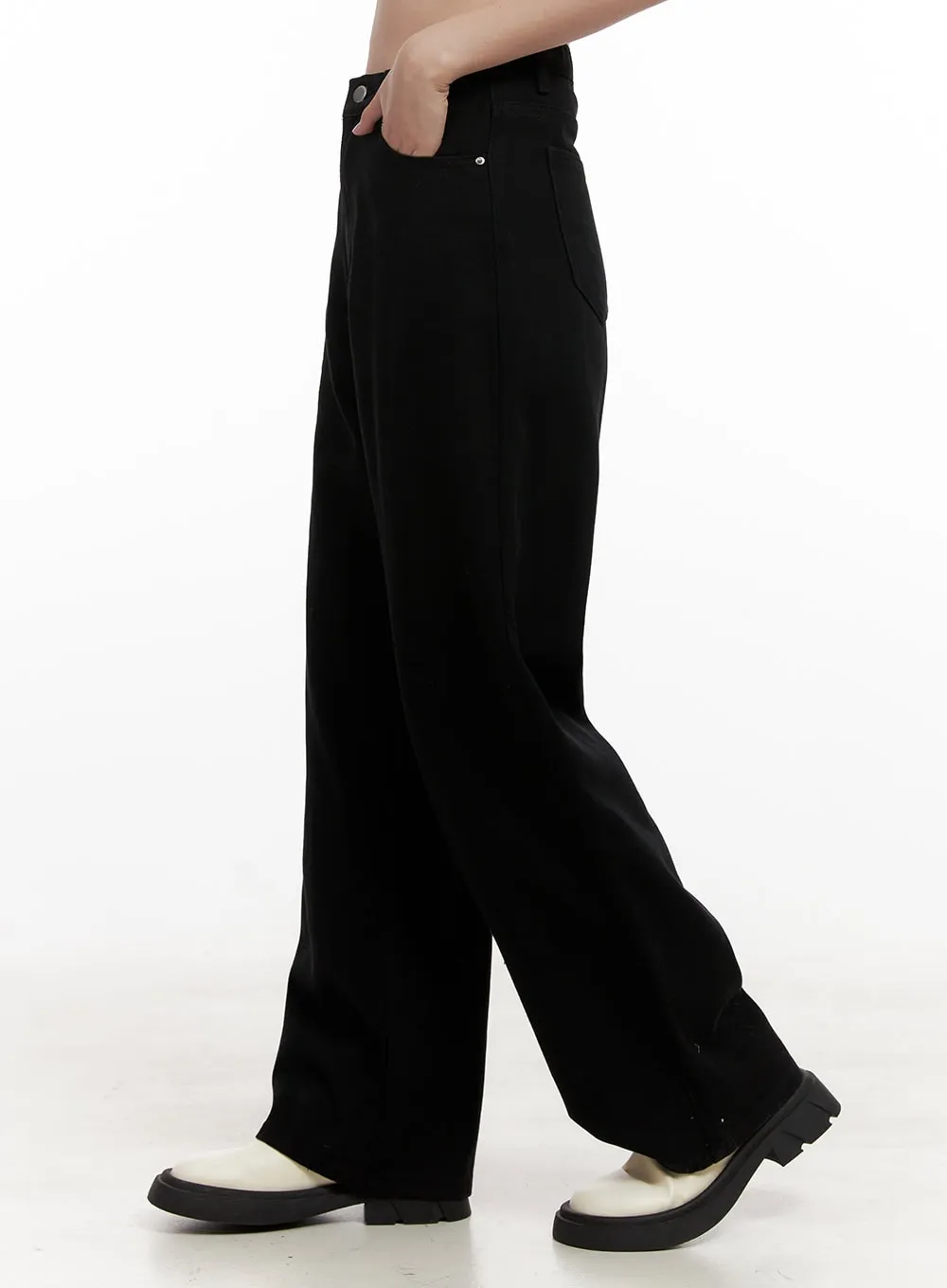 Comfy Wide-Fit Trousers ON422