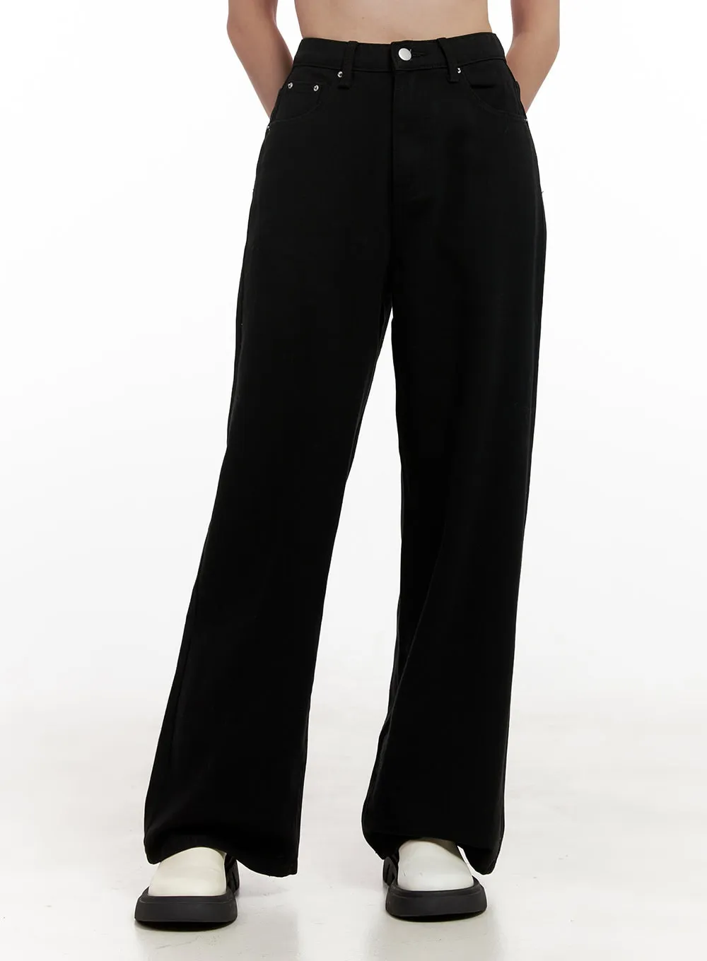 Comfy Wide-Fit Trousers ON422