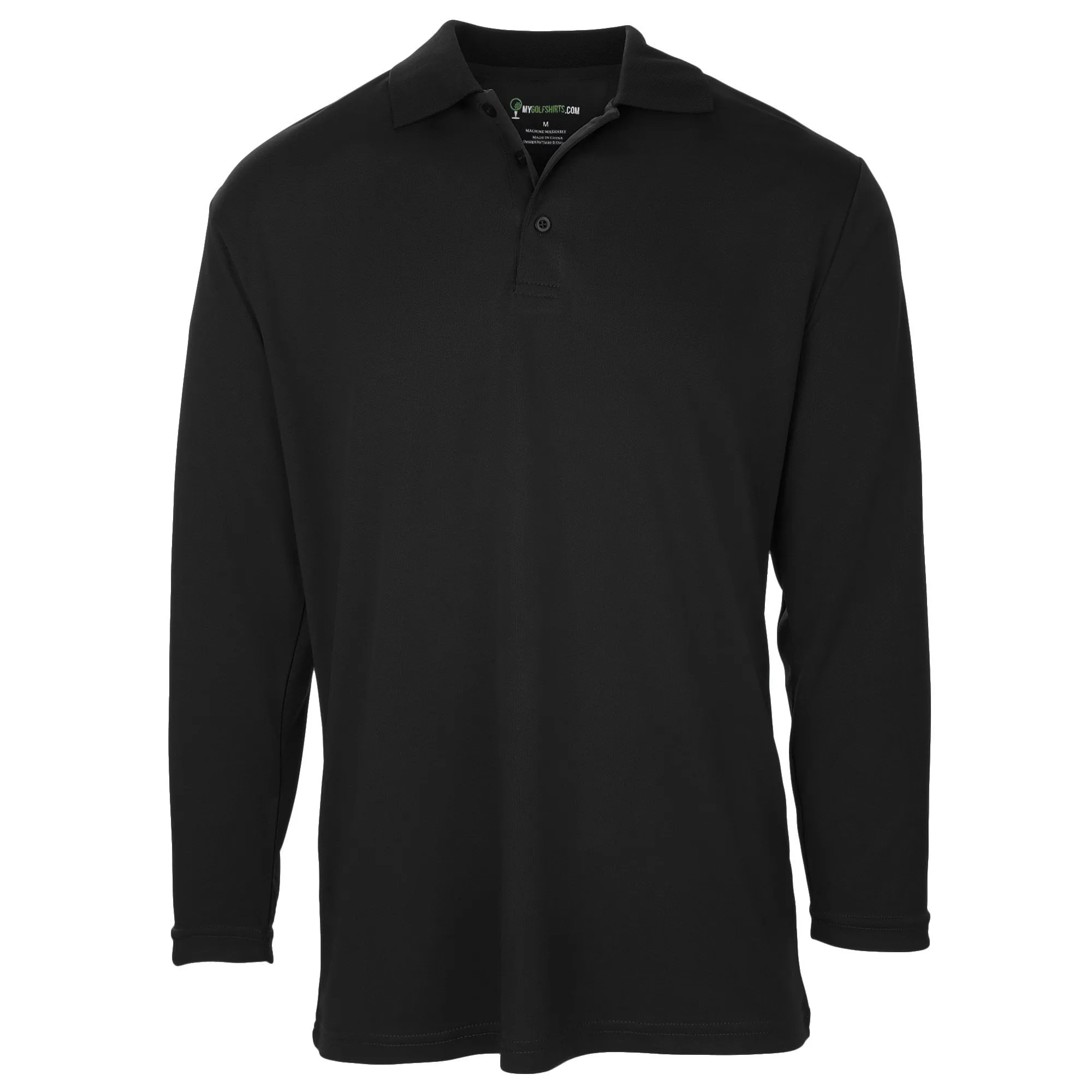 Dri-FIT Golf Shirts - Men’s Long Sleeve Solid - Standard Fit  6002