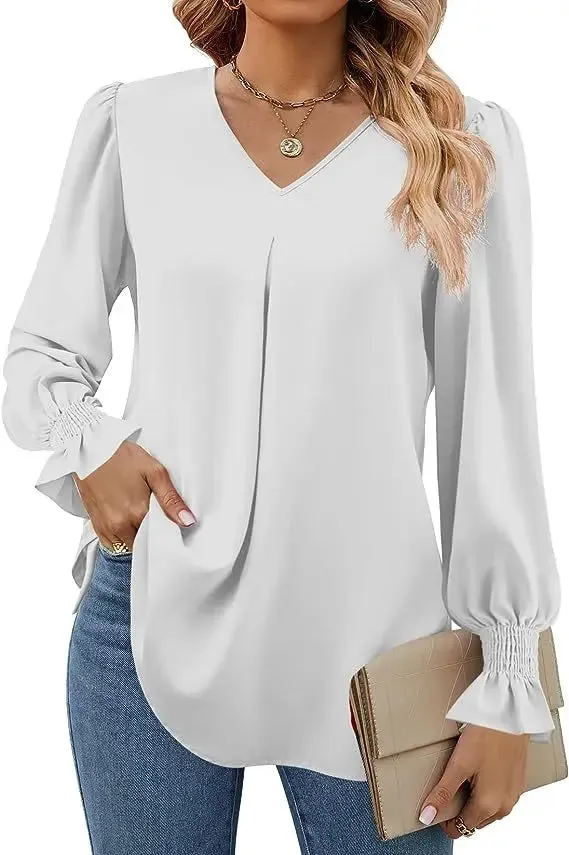 Elegant Loose Chiffon Blouse for Women