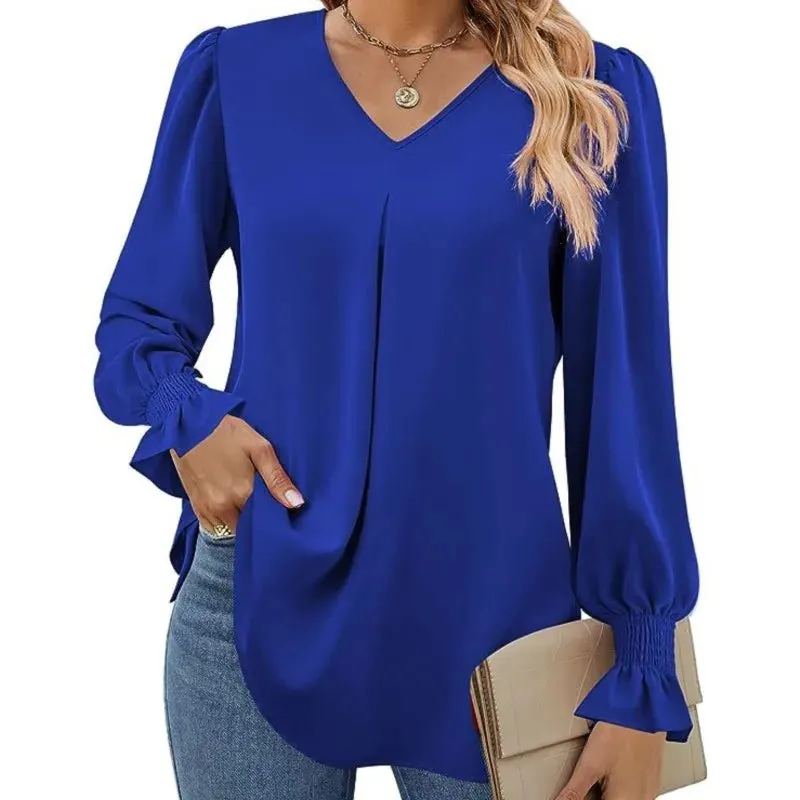 Elegant Loose Chiffon Blouse for Women