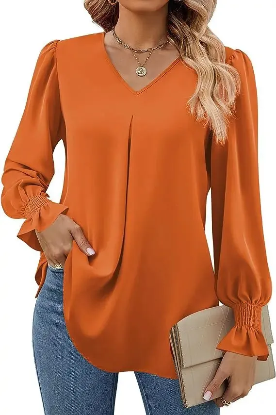 Elegant Loose Chiffon Blouse for Women