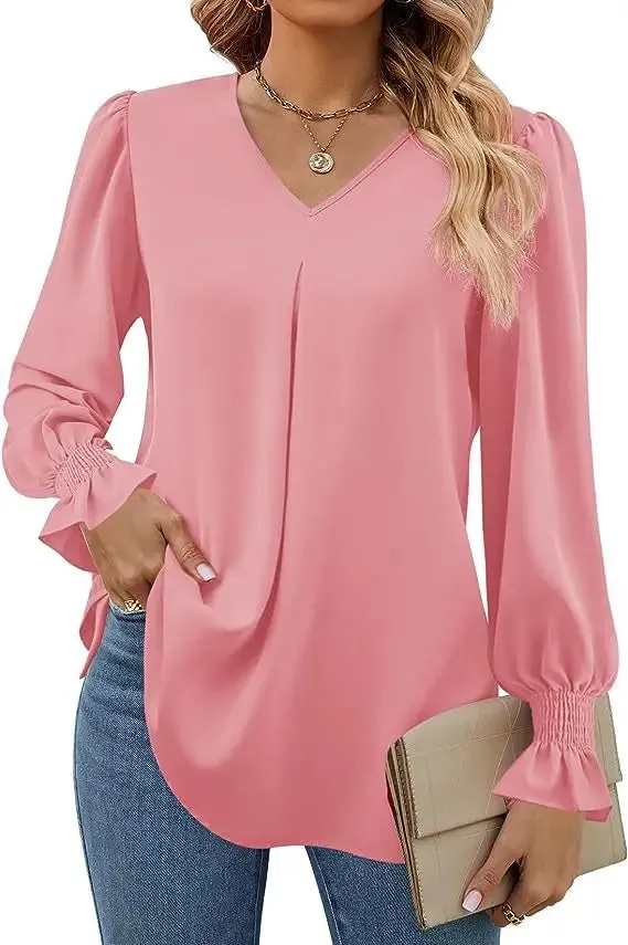 Elegant Loose Chiffon Blouse for Women