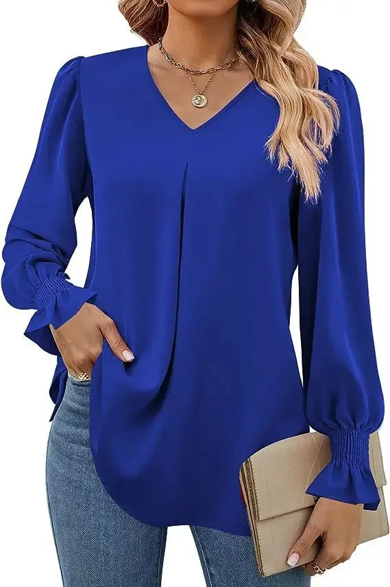 Elegant Loose Chiffon Blouse for Women