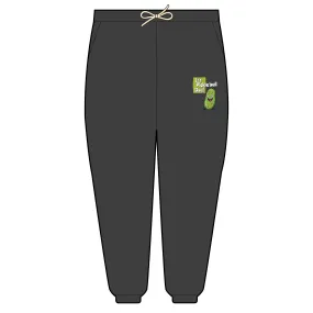 Fleece Sweatpants- Happy Pickle Dude - It's Pickleball Day Design Unisex Garment-Dyed Lightweight Fleece Sweatpants