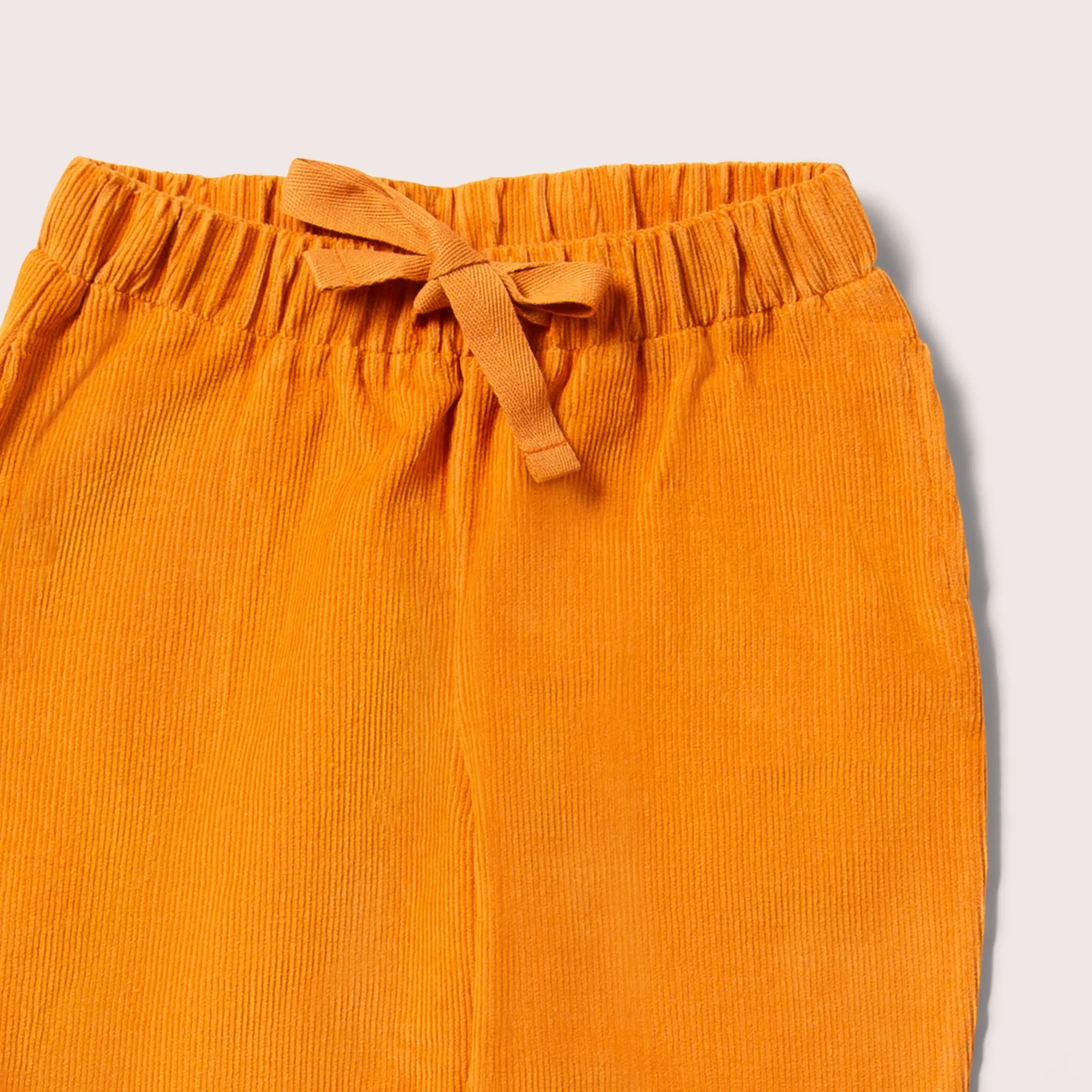 Golden Ochre Corduroy Comfy Trousers