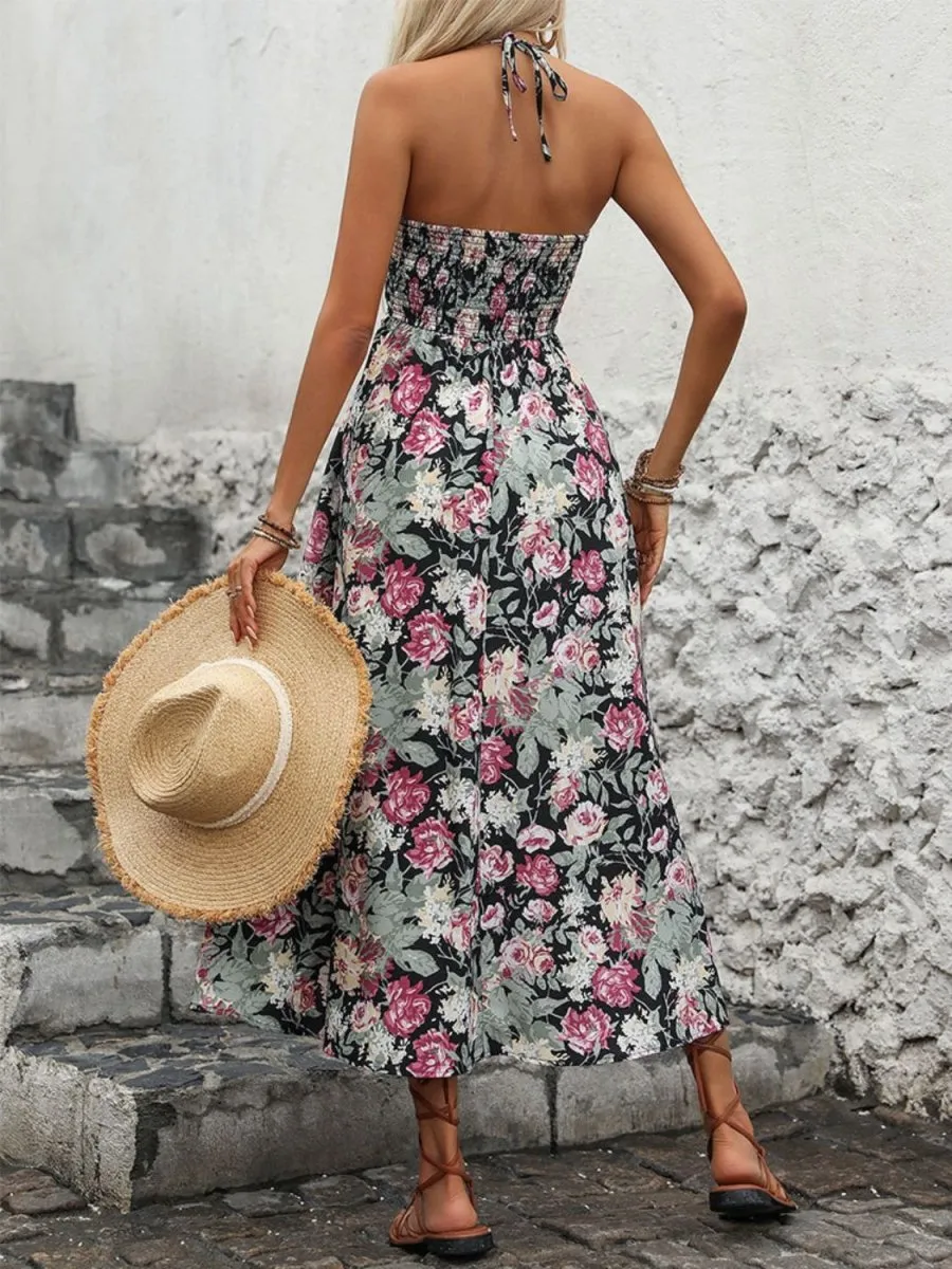 Halter Dress Casual - Effortless Style