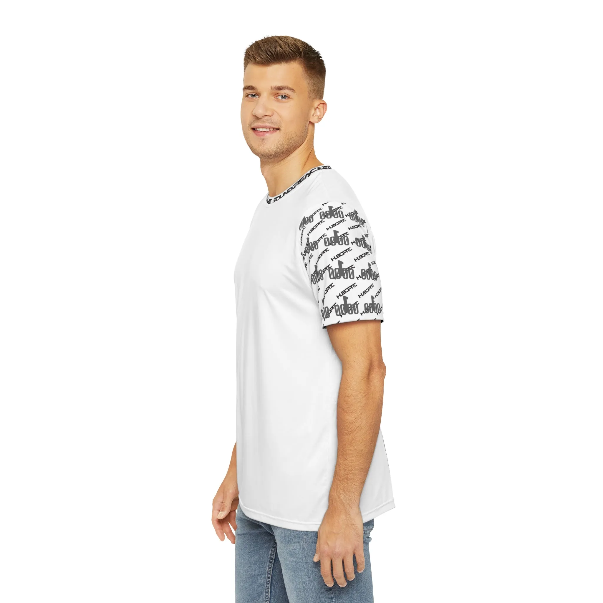 HUBOPTIC® Original White Sleeves 00100 SR Streetwear T-shirt Graphic Tees V24