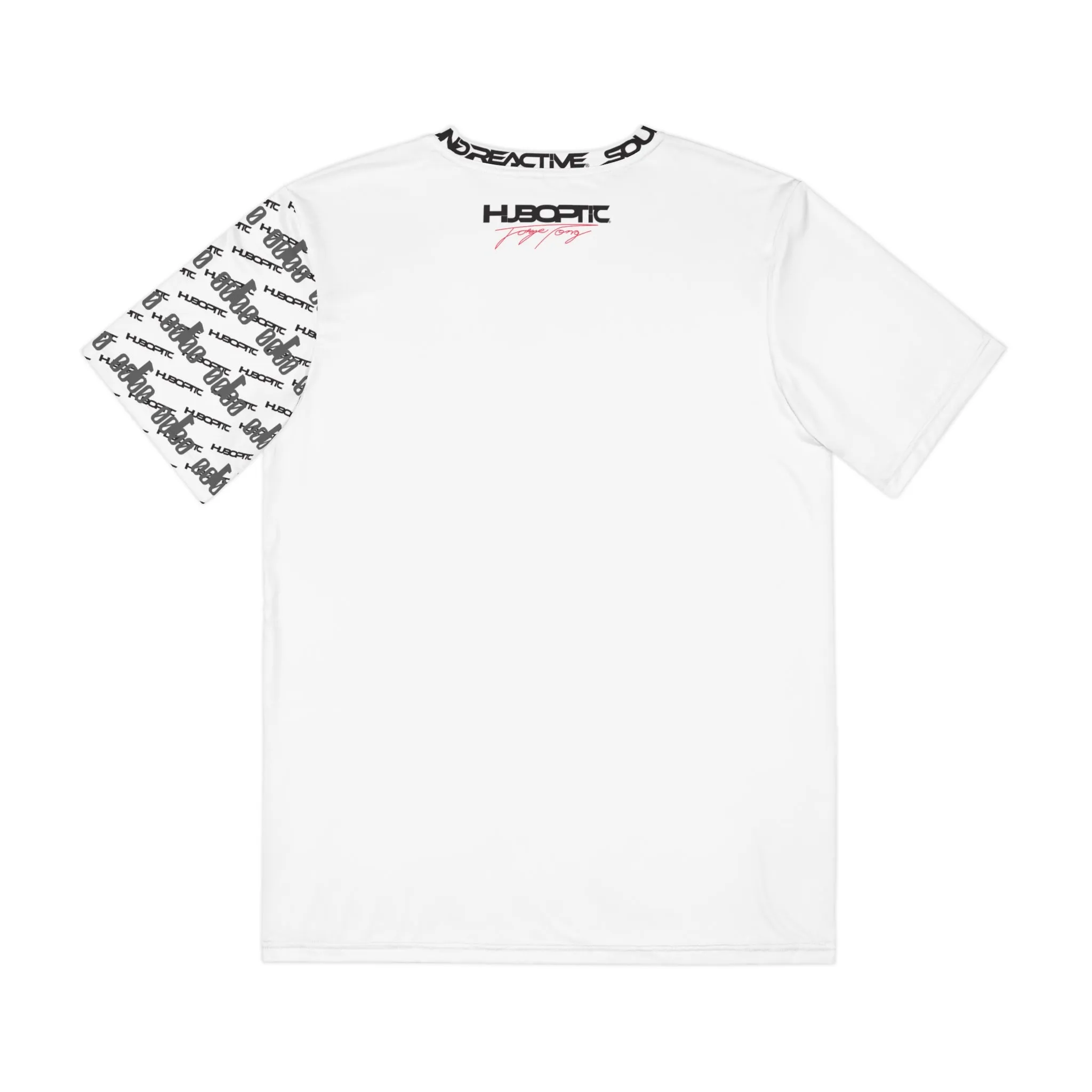 HUBOPTIC® Original White Sleeves 00100 SR Streetwear T-shirt Graphic Tees V24