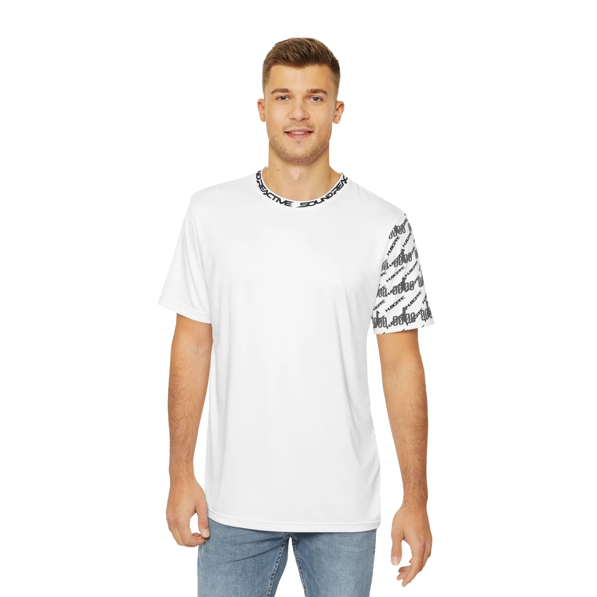 HUBOPTIC® Original White Sleeves 00100 SR Streetwear T-shirt Graphic Tees V24