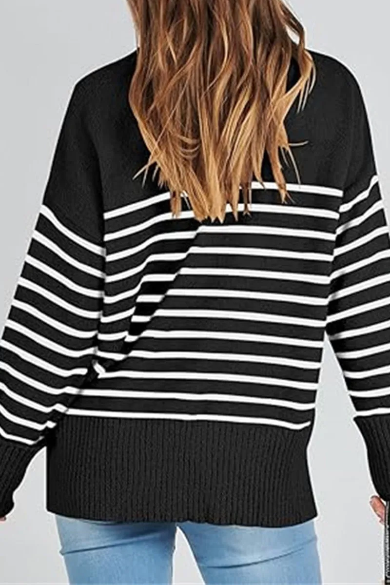 HWS1150 Parisian Stripe Sweater