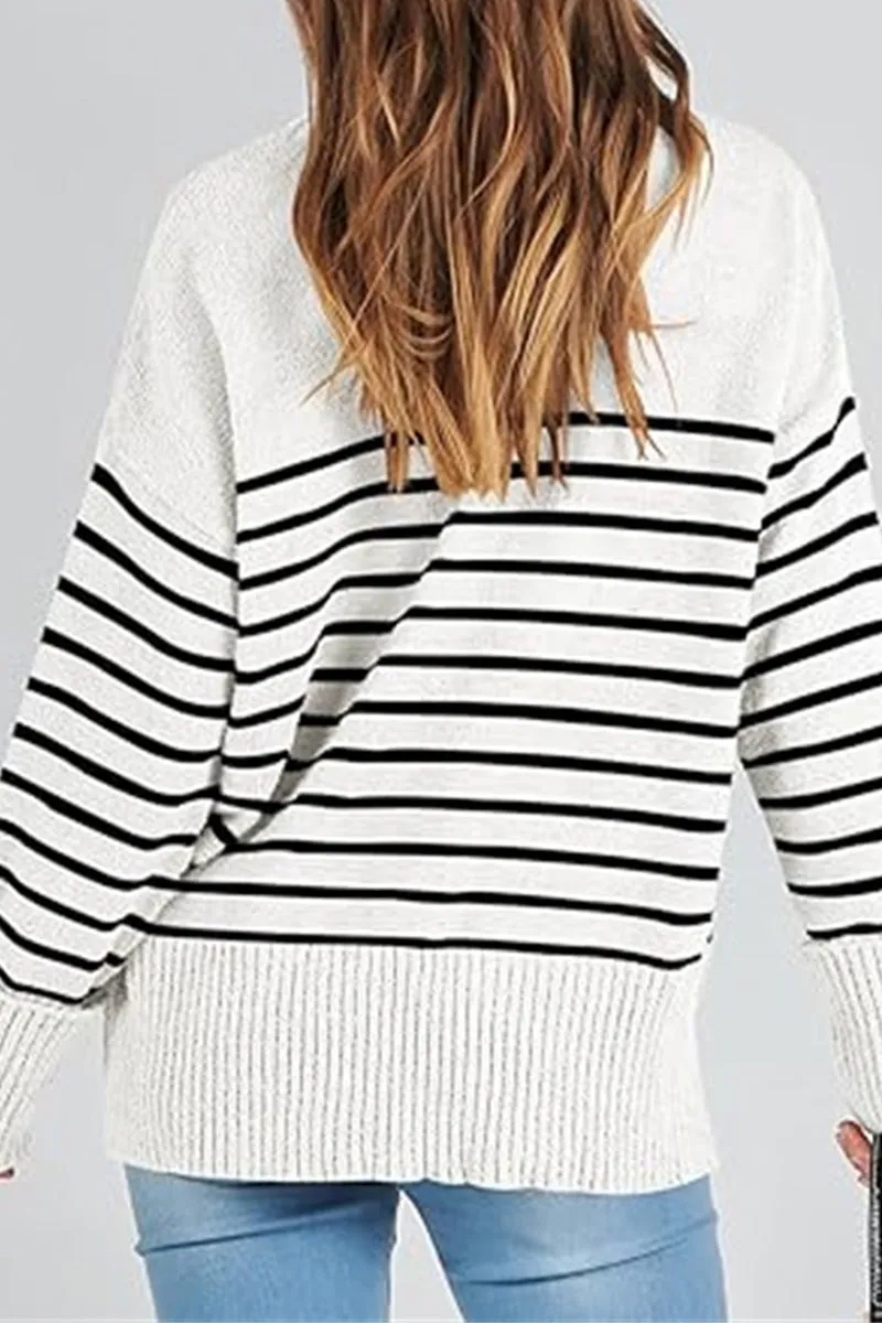 HWS1150 Parisian Stripe Sweater