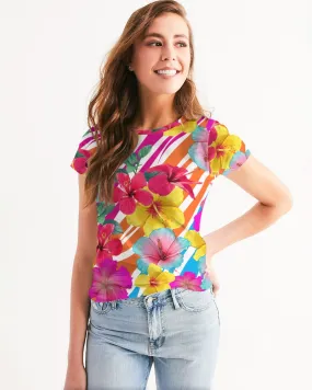 Island Flowers Women's Tee