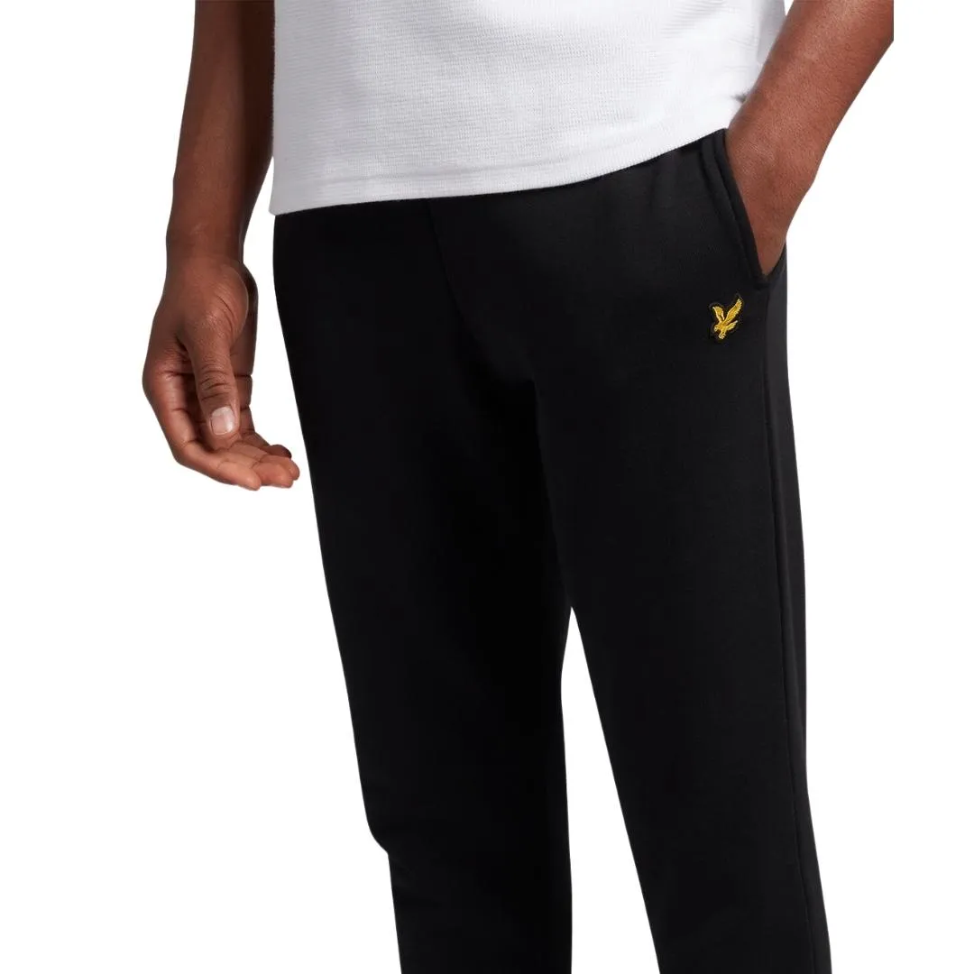 Lyle & Scott Brand Logo Jet Black Sweatpants