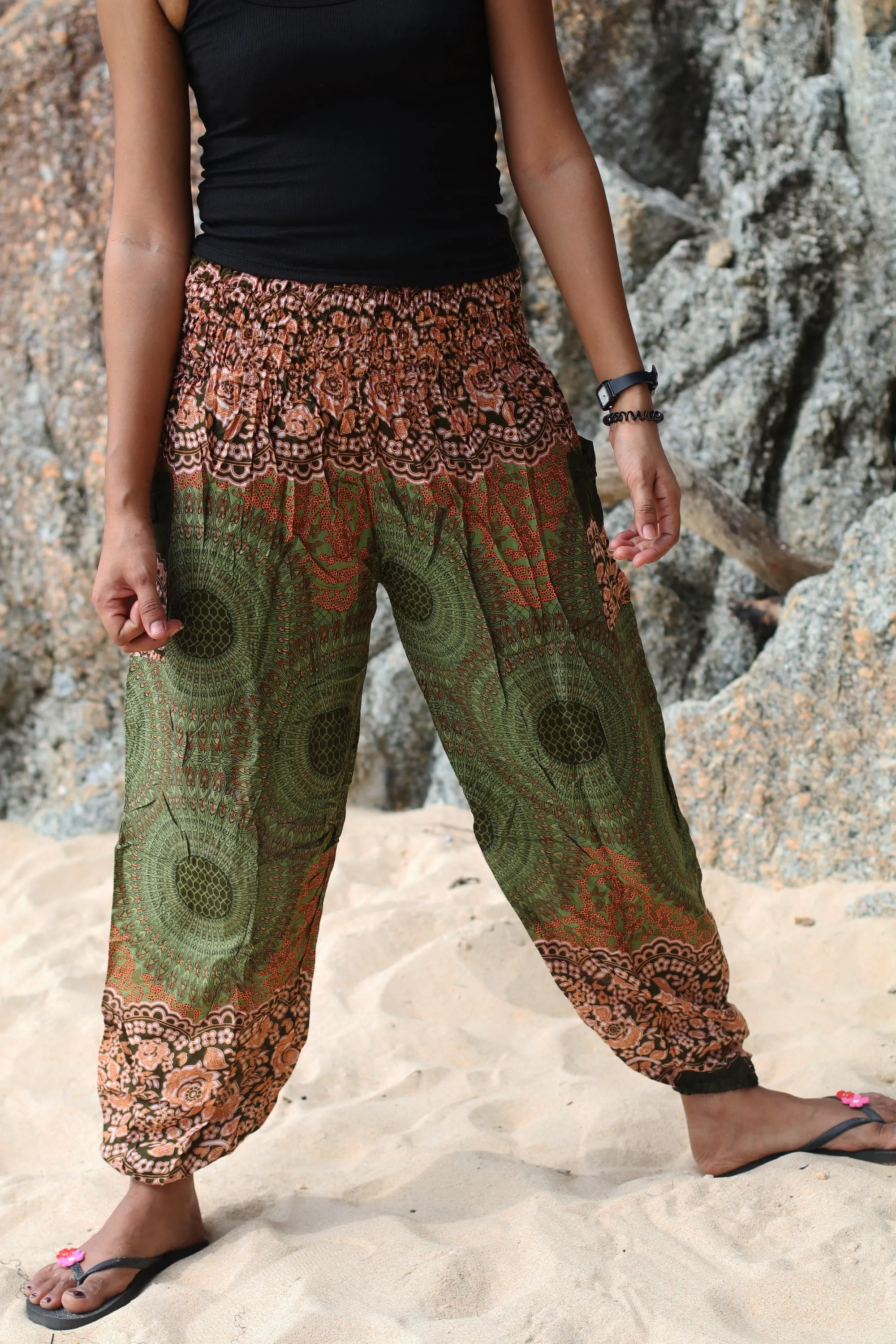 Mandala Harem Pants Women Hippie Yoga Comfy Pants