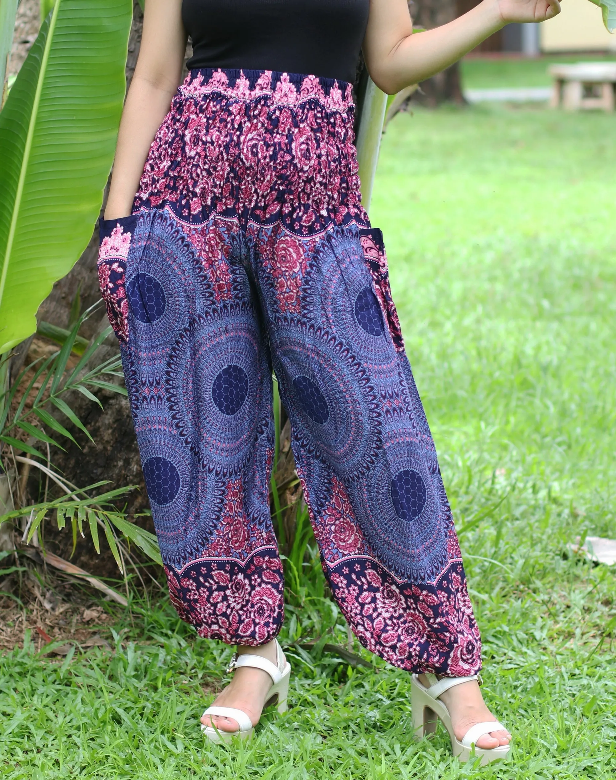 Mandala Harem Pants Women Hippie Yoga Comfy Pants