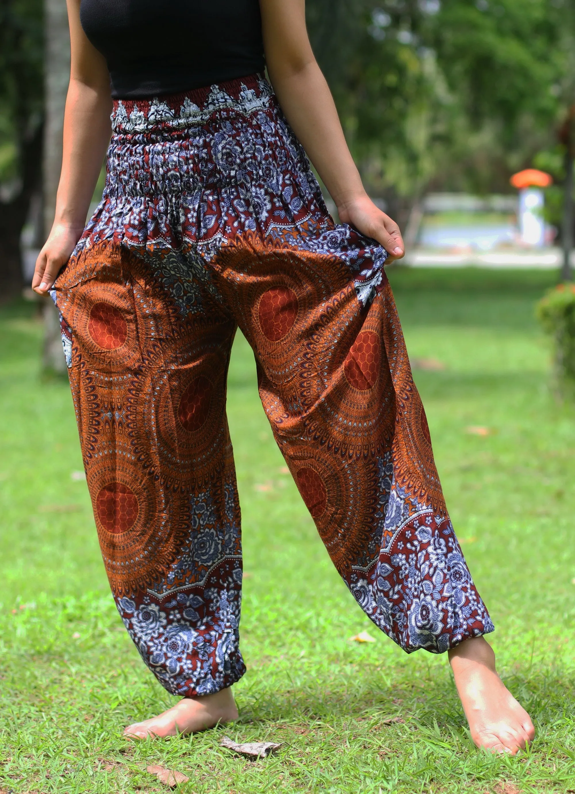 Mandala Harem Pants Women Hippie Yoga Comfy Pants