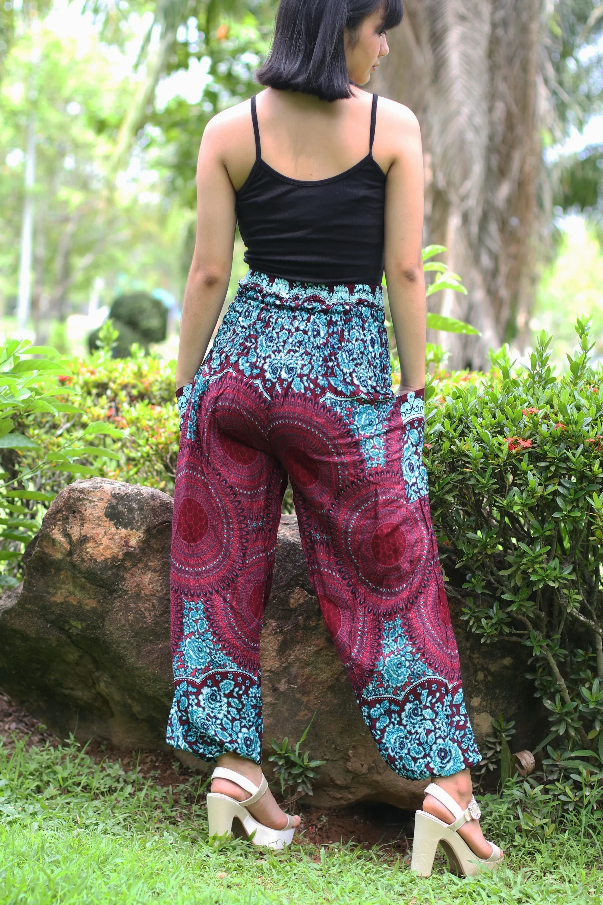 Mandala Harem Pants Women Hippie Yoga Comfy Pants