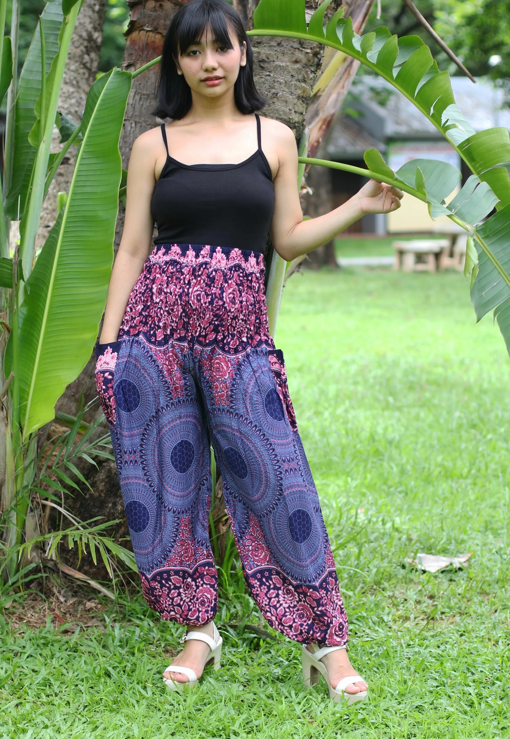 Mandala Harem Pants Women Hippie Yoga Comfy Pants