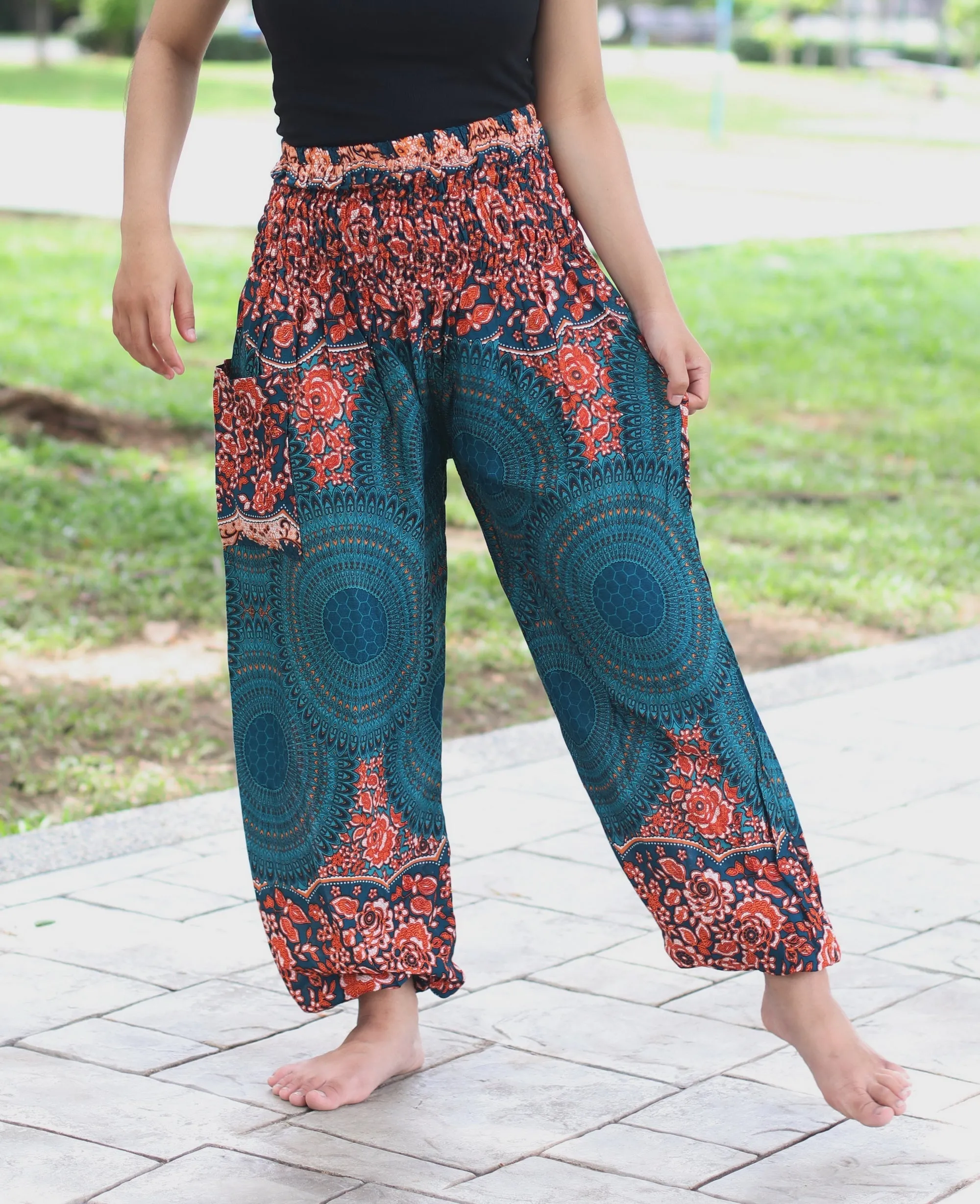 Mandala Harem Pants Women Hippie Yoga Comfy Pants