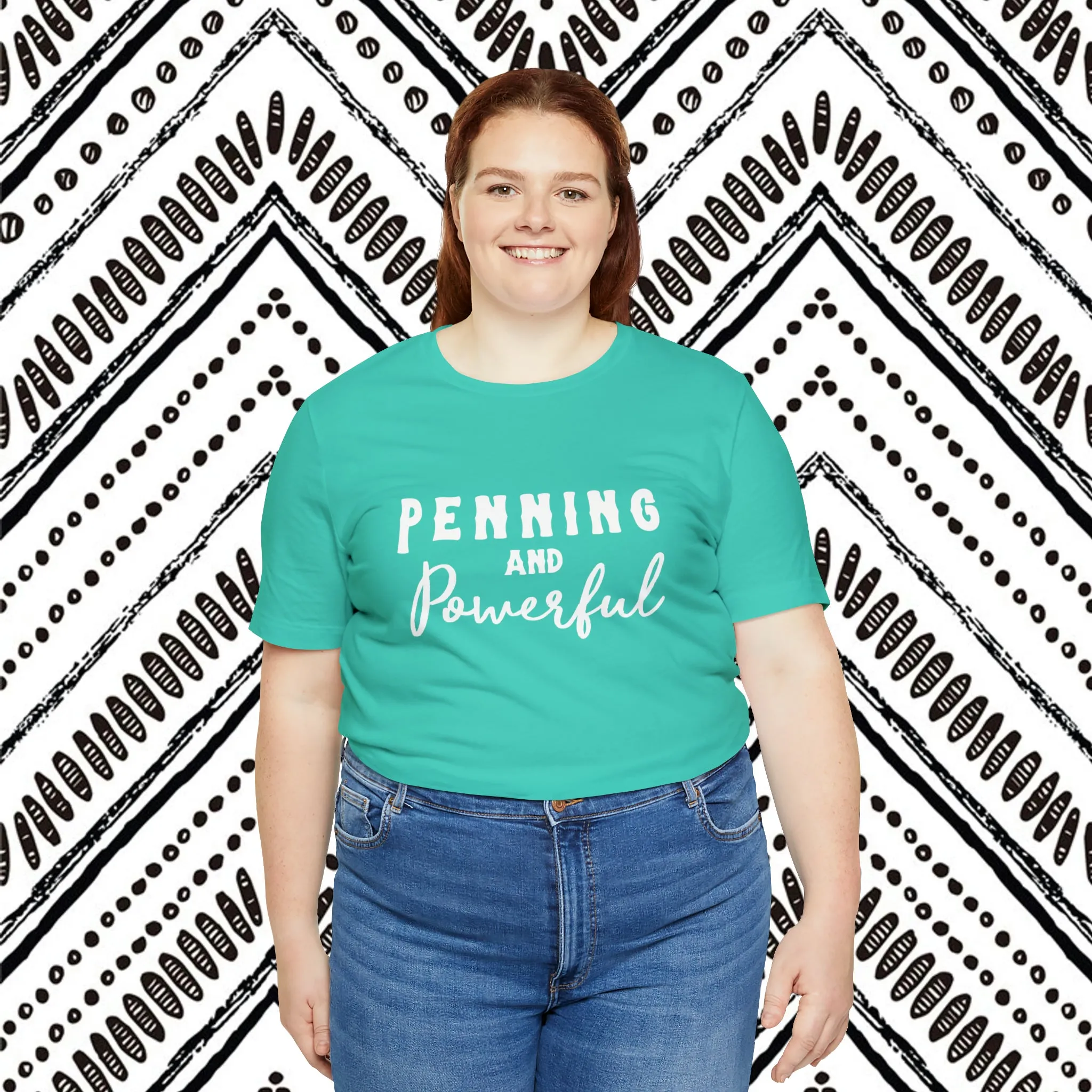 Penning & Powerful Short Sleeve Tee