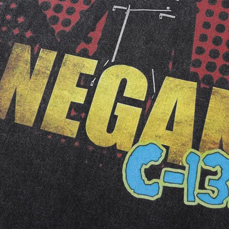 "Negan C-137" Rick Printed T-Shirt