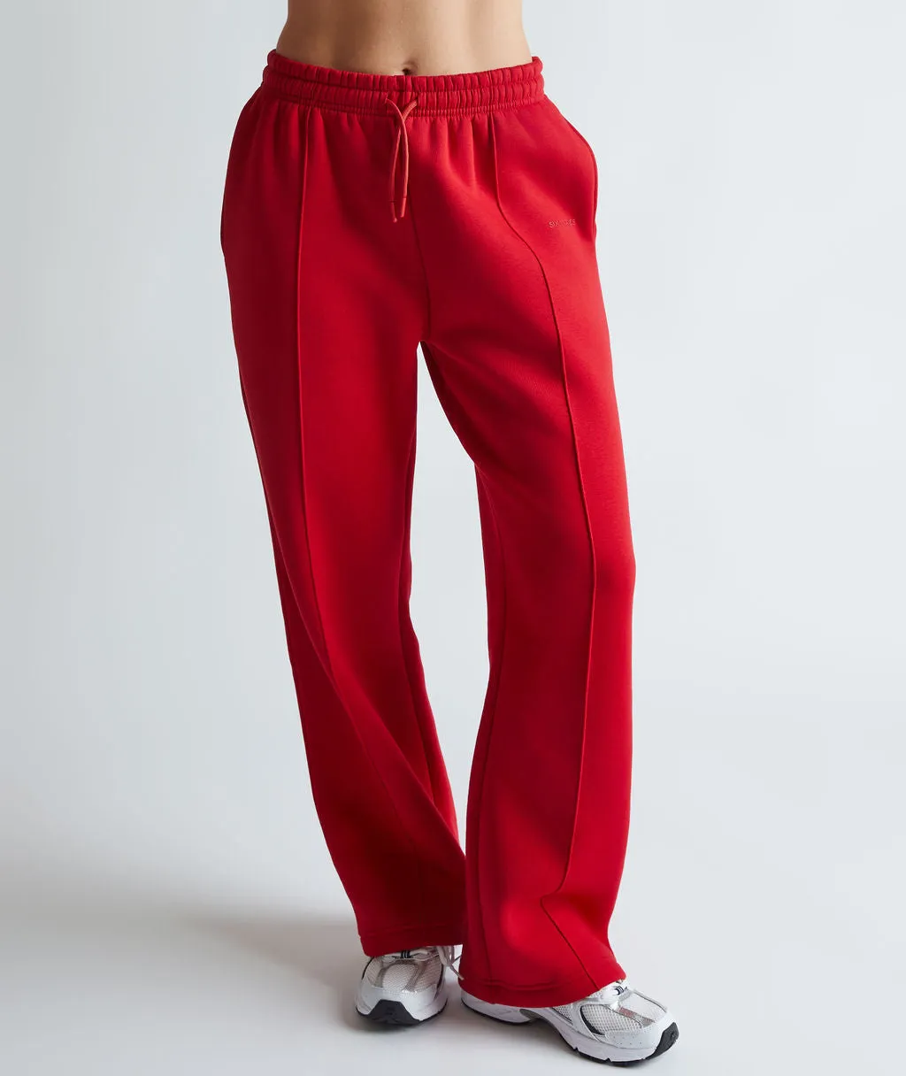 Relaxed Sweatpants - Red