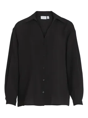 VIDOMIRA V-NECK L/S SHIRT - NOOS