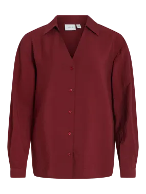 VIDOMIRA V-NECK L/S SHIRT